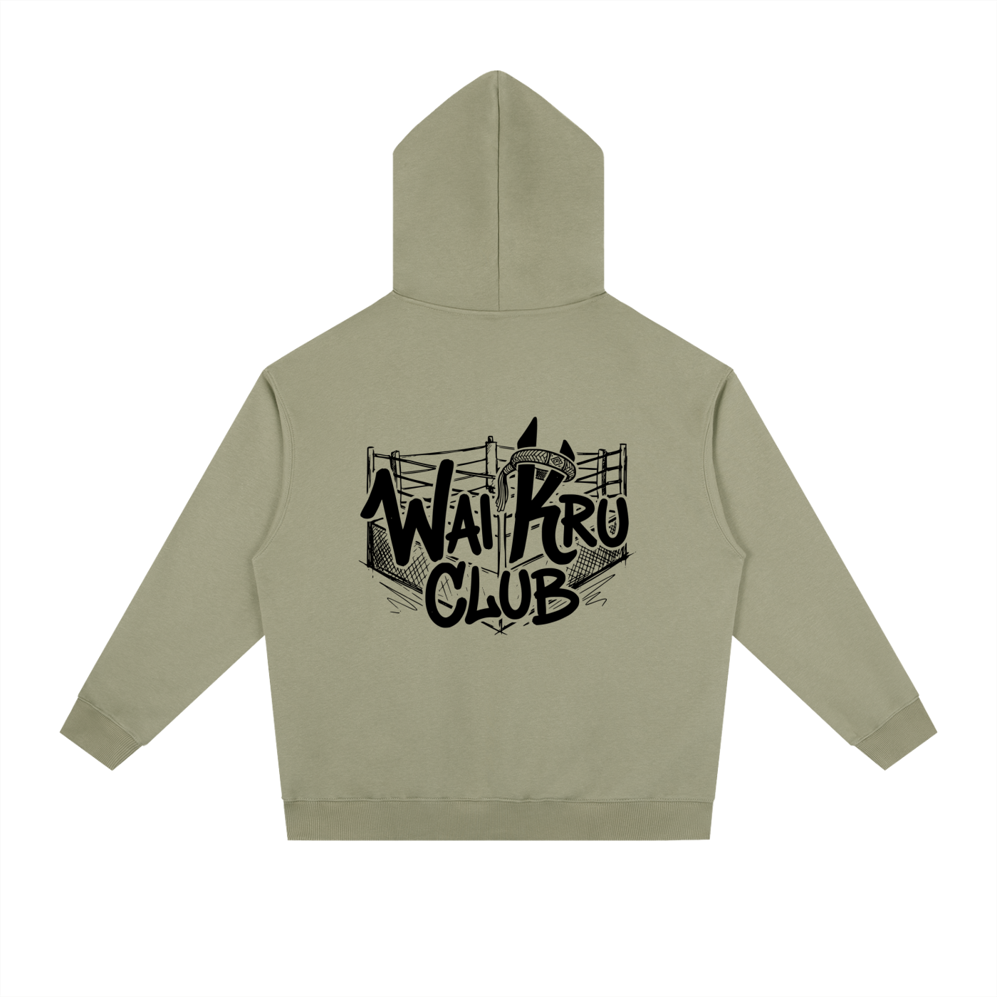 WAI KRU CLUB Ring Side Hoodie