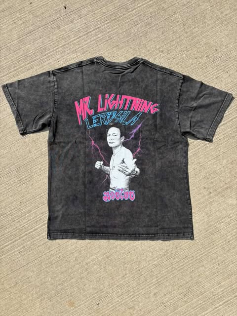 Lerdsila Snow Washed T-Shirt - Mistermuaythai