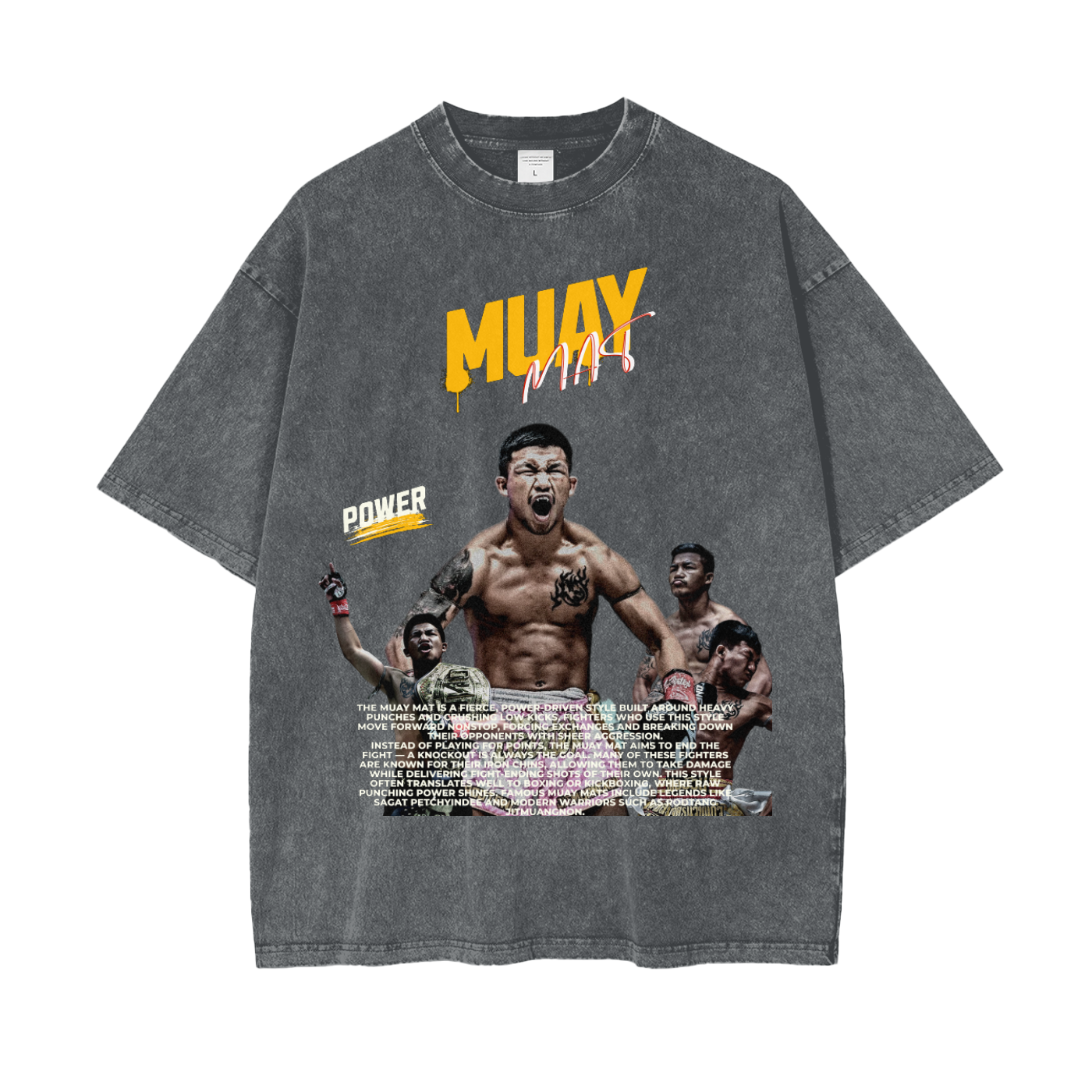Rodtang Muay Mat T-Shirt - Mistermuaythai