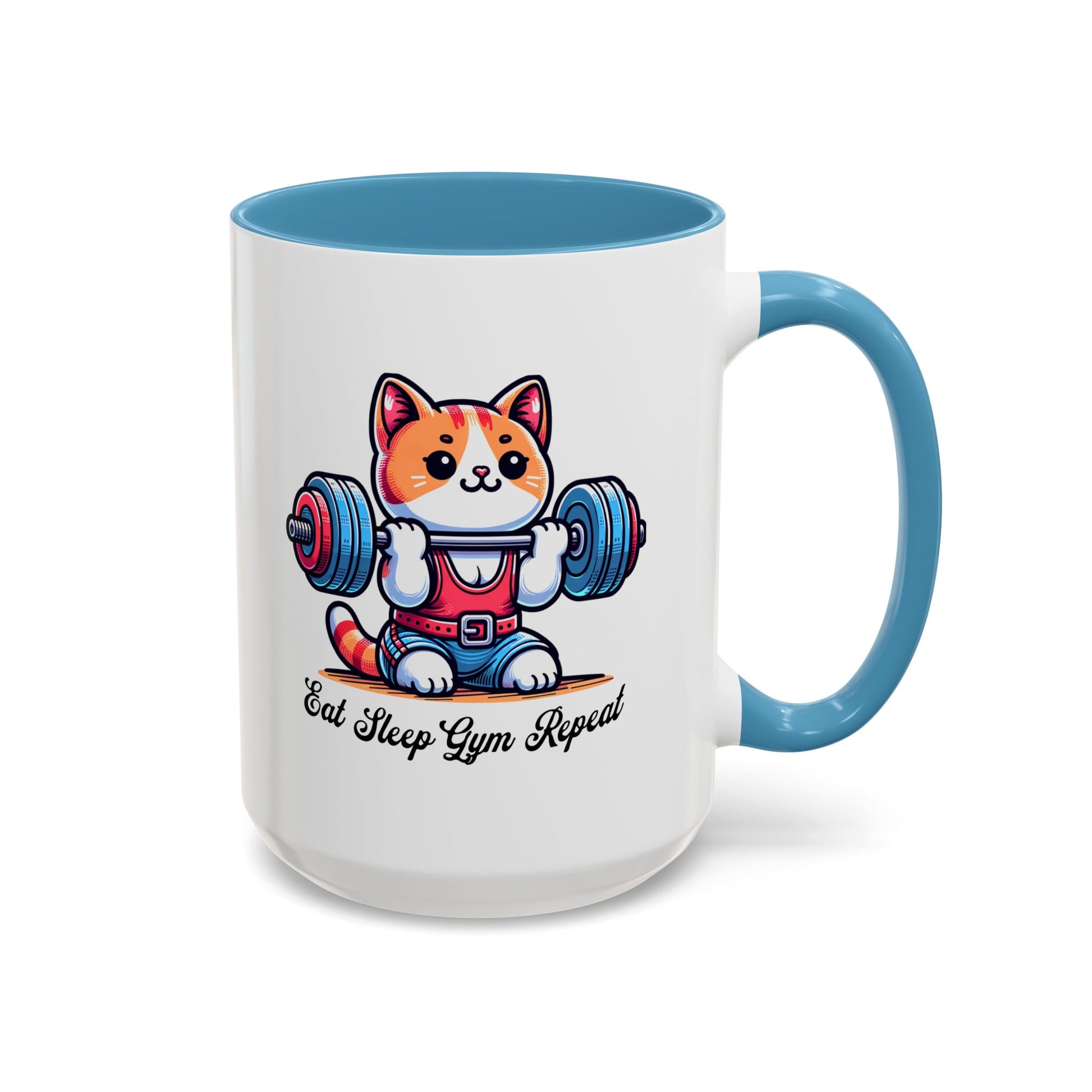 Gym Cat Mug (11, 15oz) - Mistermuaythai