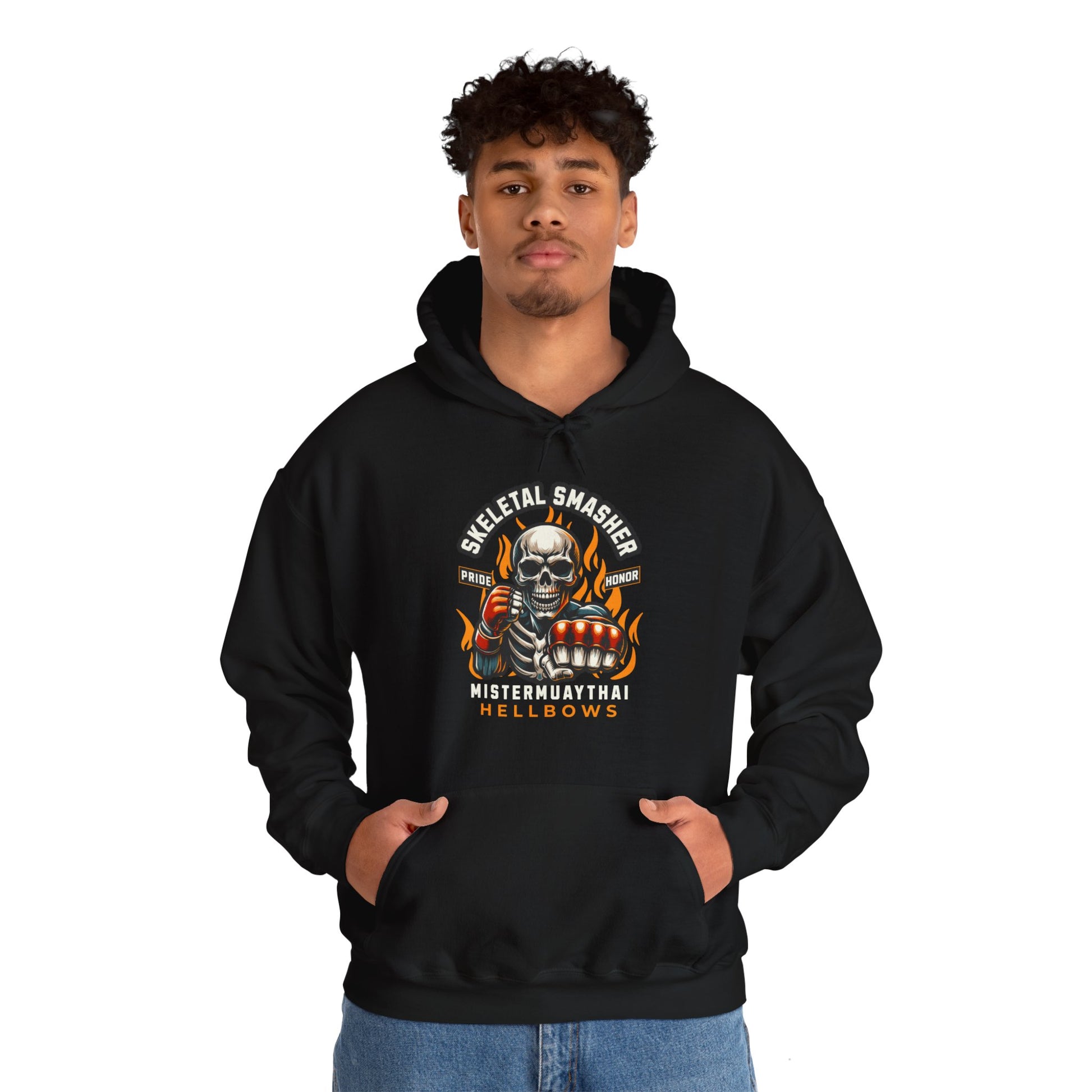 Skeletal Smasher Muay Thai Hoodie - Mistermuaythai