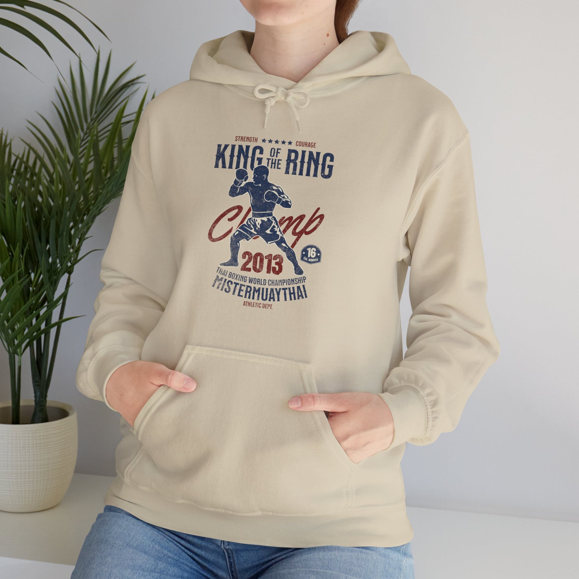 King Of The Ring Hoodie - Mistermuaythai