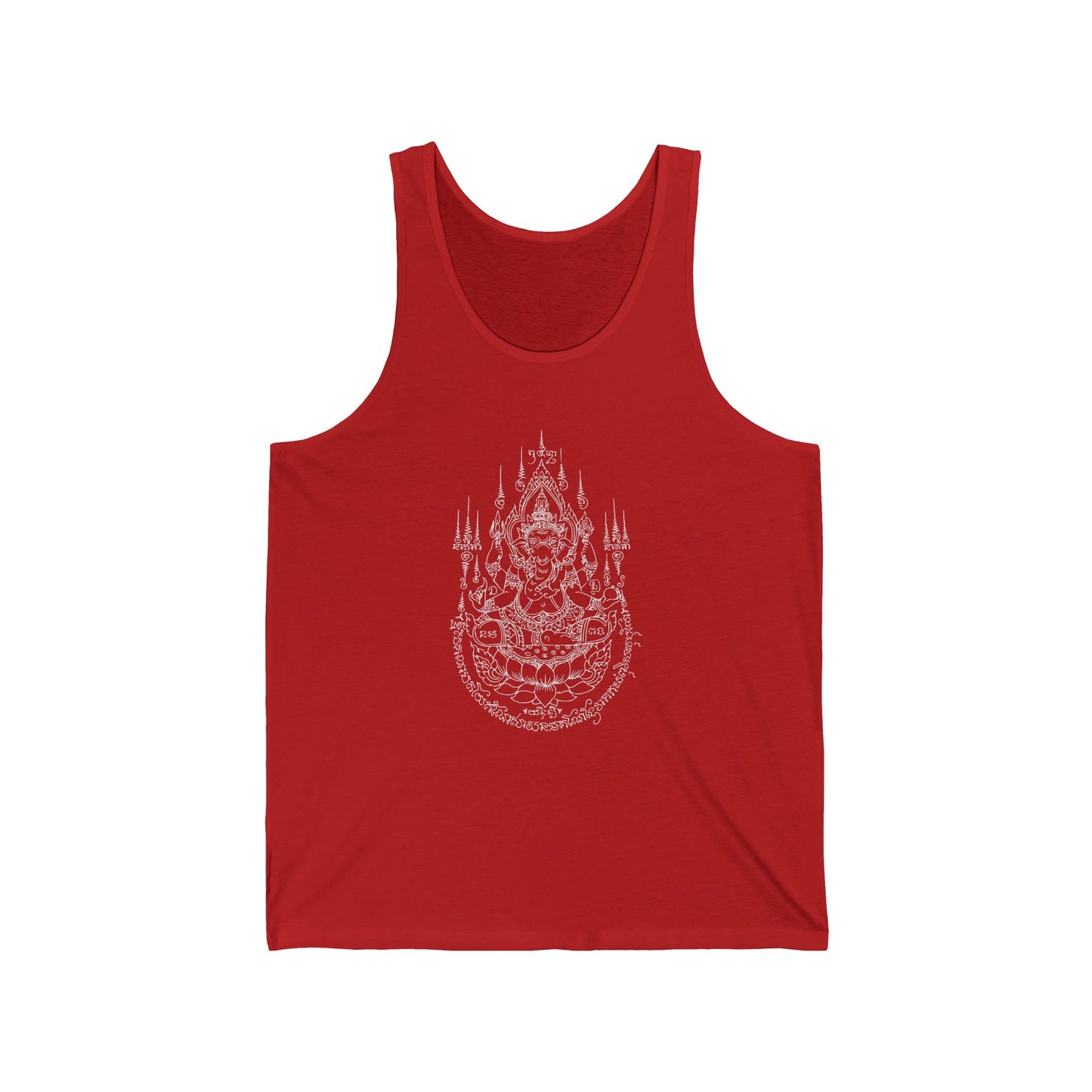 Sak Yant Elephant Jersey Tank