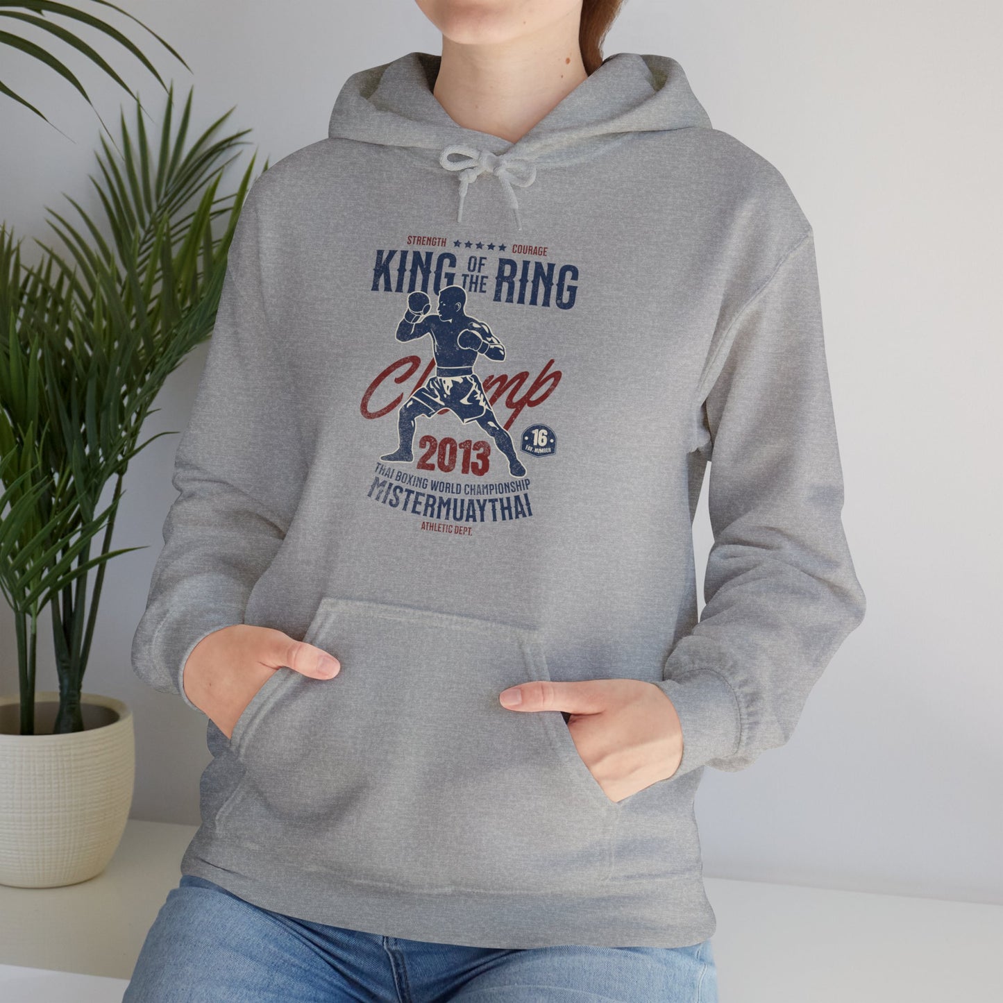 King Of The Ring Hoodie - Mistermuaythai