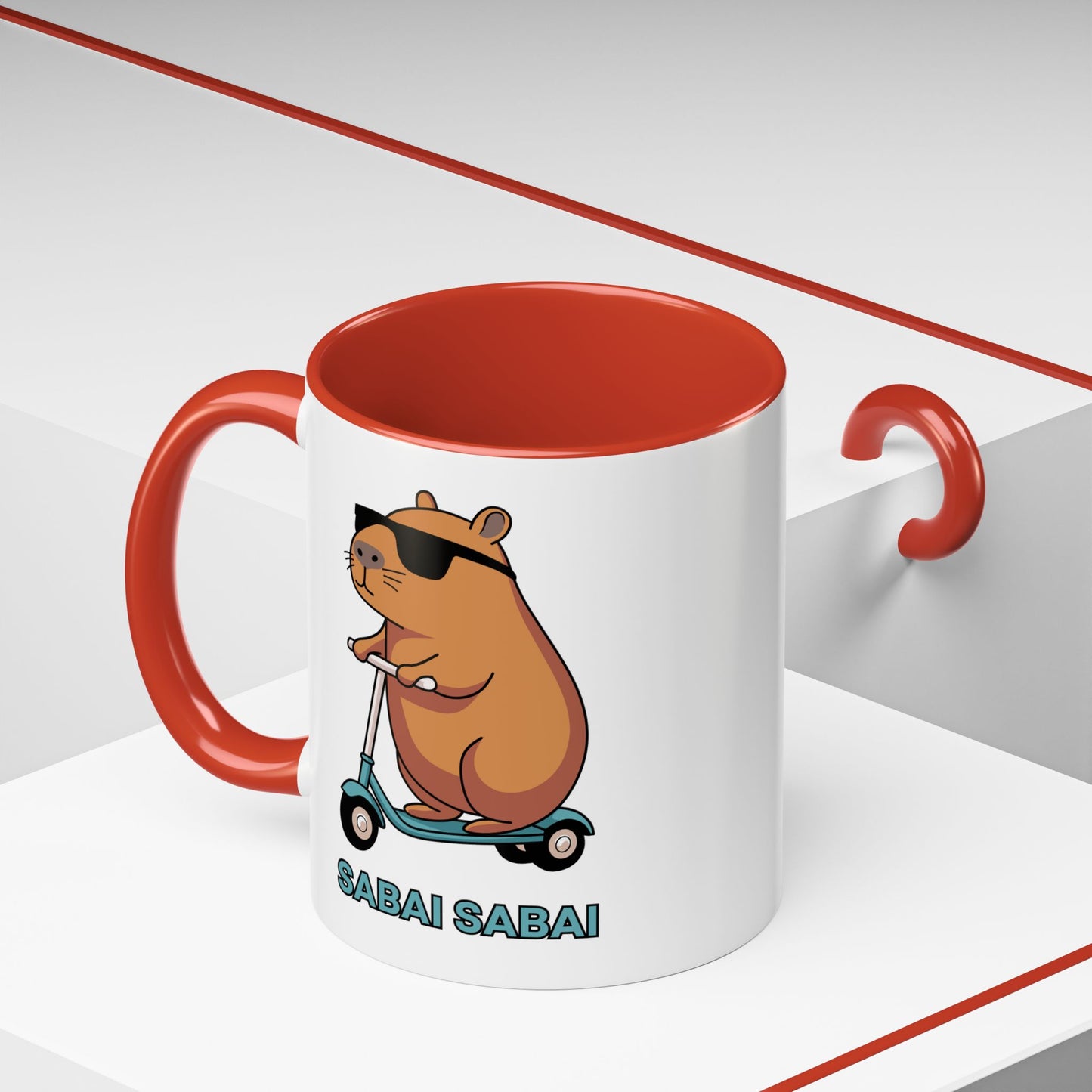 Capybara Coffee Mug (11, 15oz) - Mistermuaythai