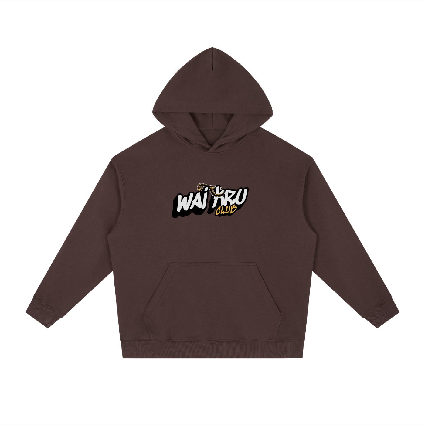 WAI KRU CLUB Ring Side Hoodie - Black