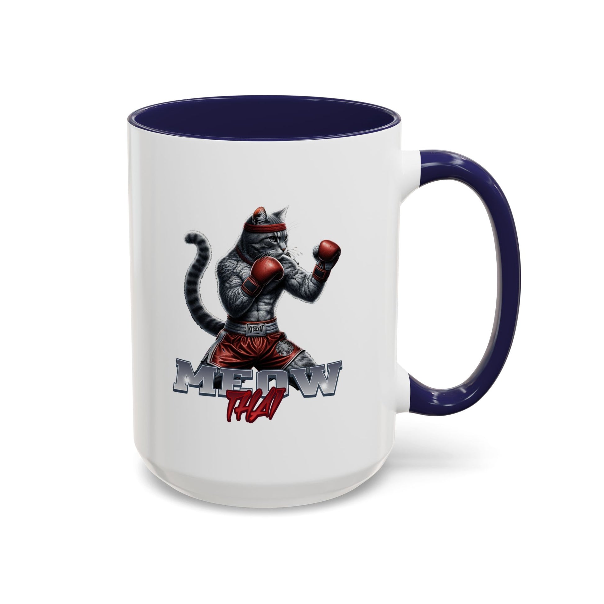 Meow Thai 2 Mug (11, 15oz) - Mistermuaythai