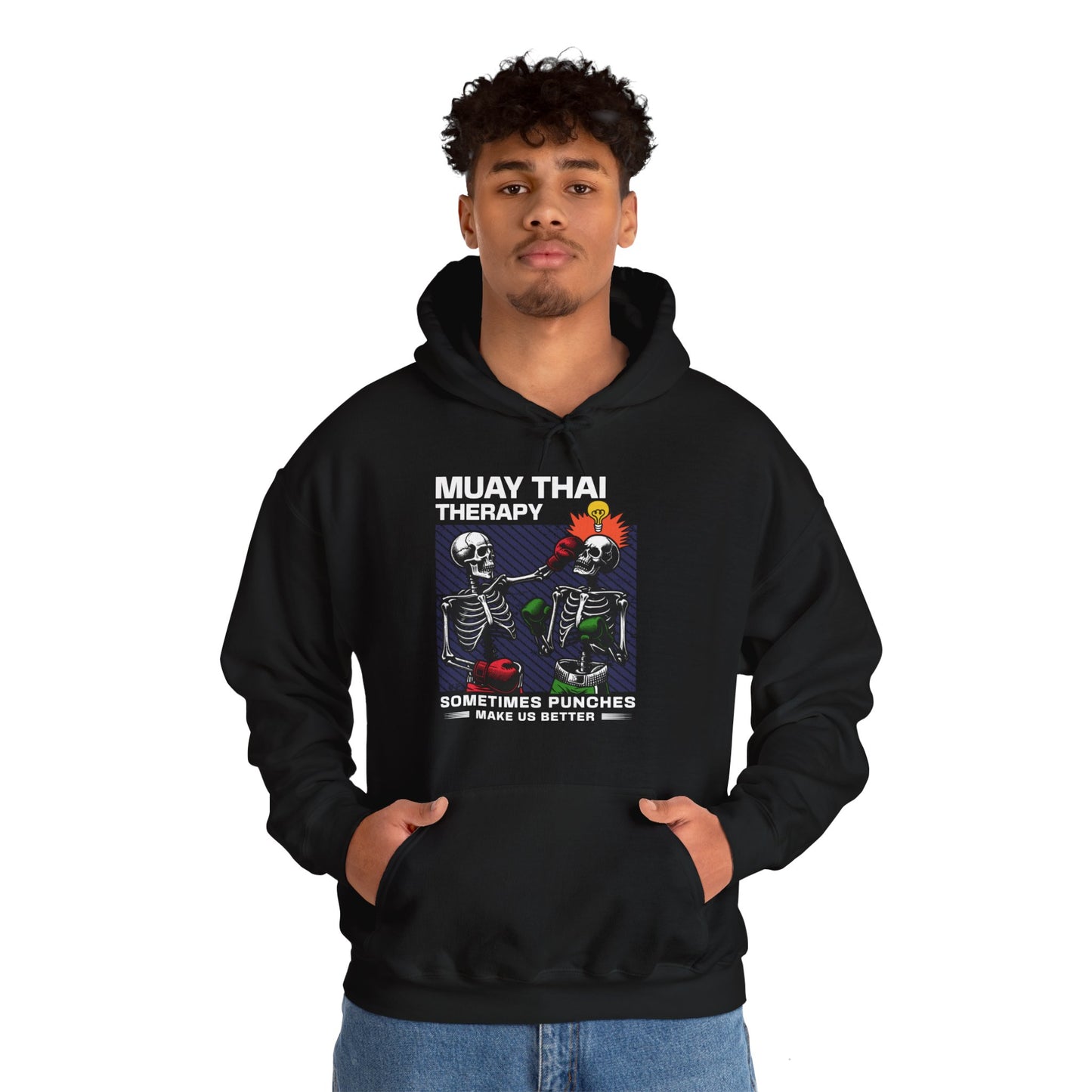 Muay Thai Therapy Hoodie - Mistermuaythai