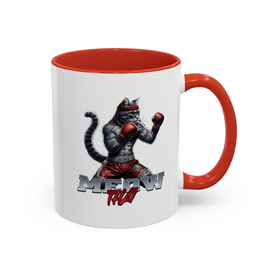 Meow Thai 2 Mug (11, 15oz) - Mistermuaythai