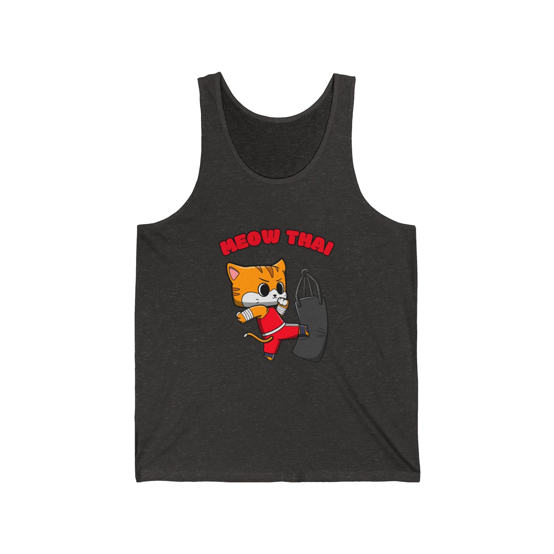 Meow Thai Unisex Jersey Tank - Mistermuaythai