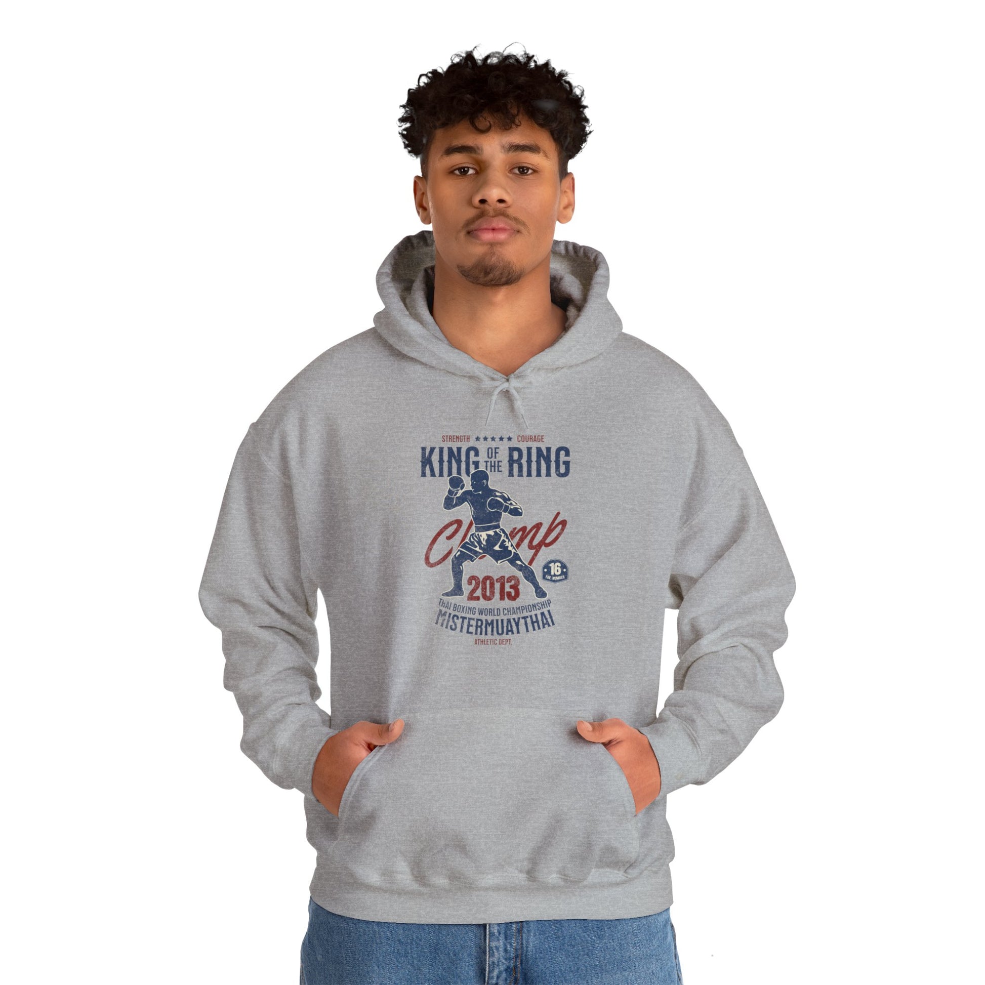 King Of The Ring Hoodie - Mistermuaythai