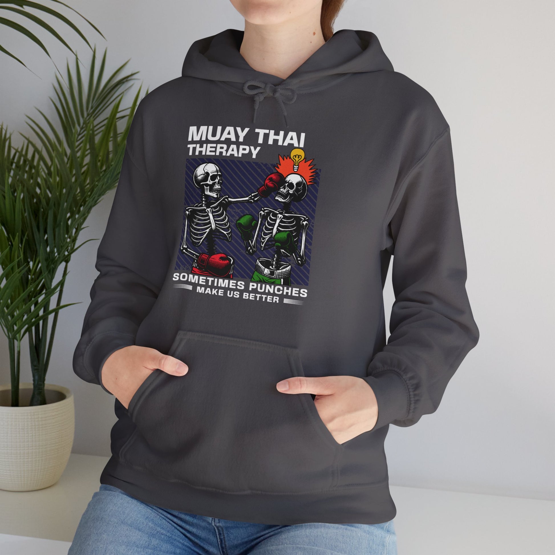 Muay Thai Therapy Hoodie - Mistermuaythai