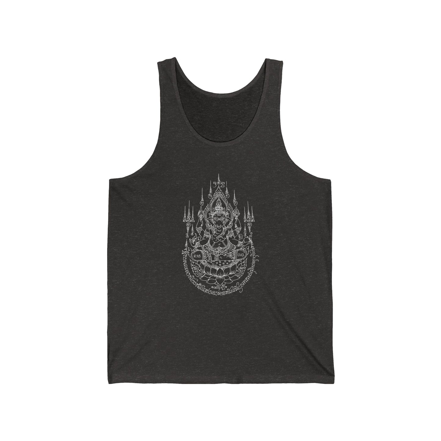 Sak Yant Elephant Jersey Tank