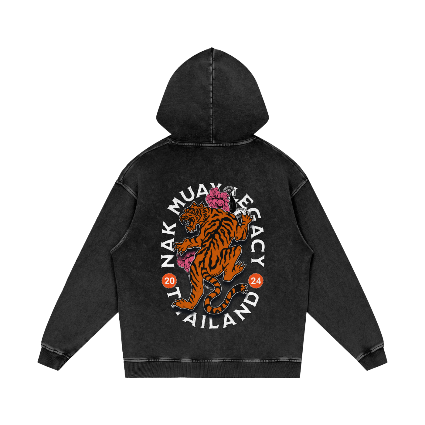 Tiger Spirit Oversized Hoodie - Mistermuaythai