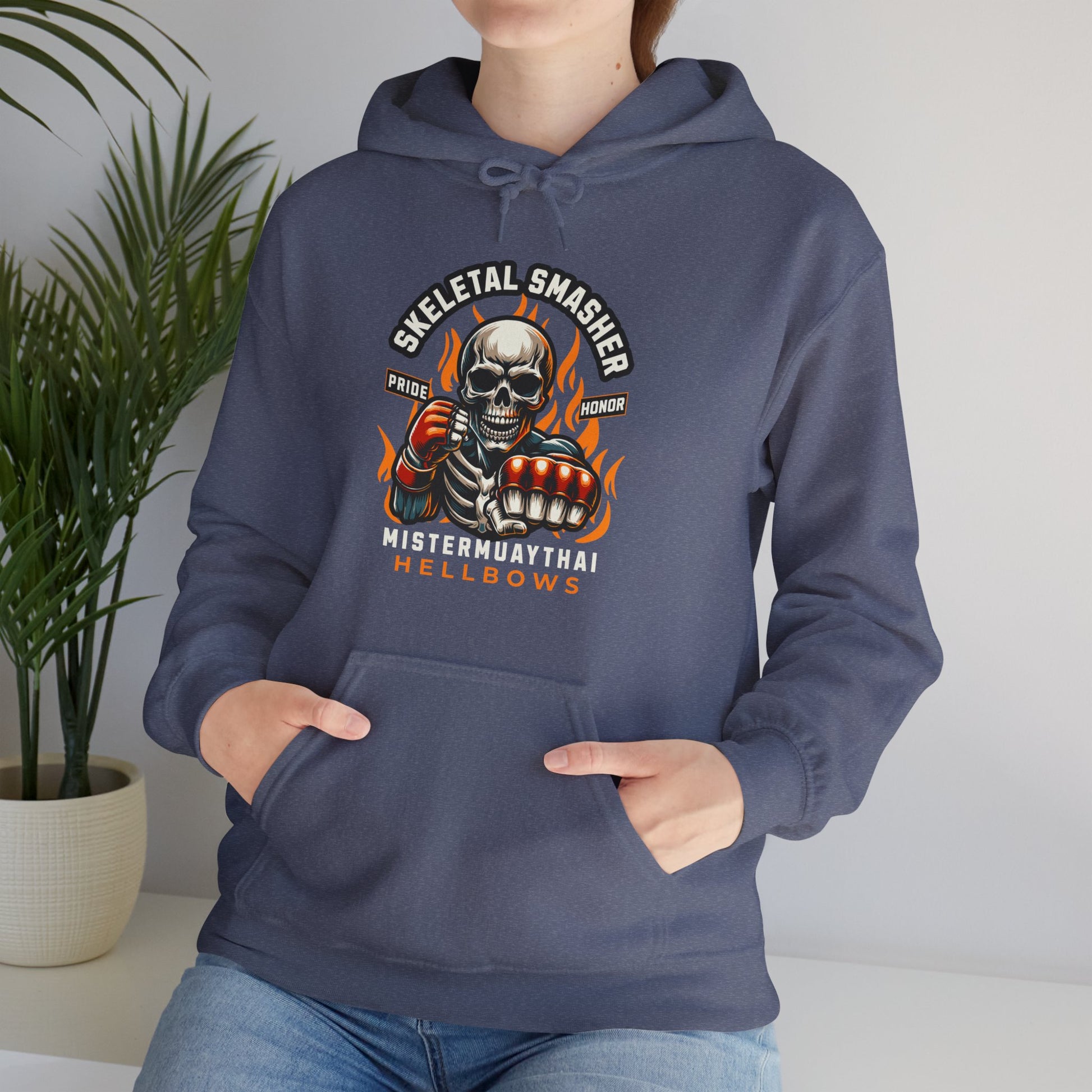 Skeletal Smasher Muay Thai Hoodie - Mistermuaythai