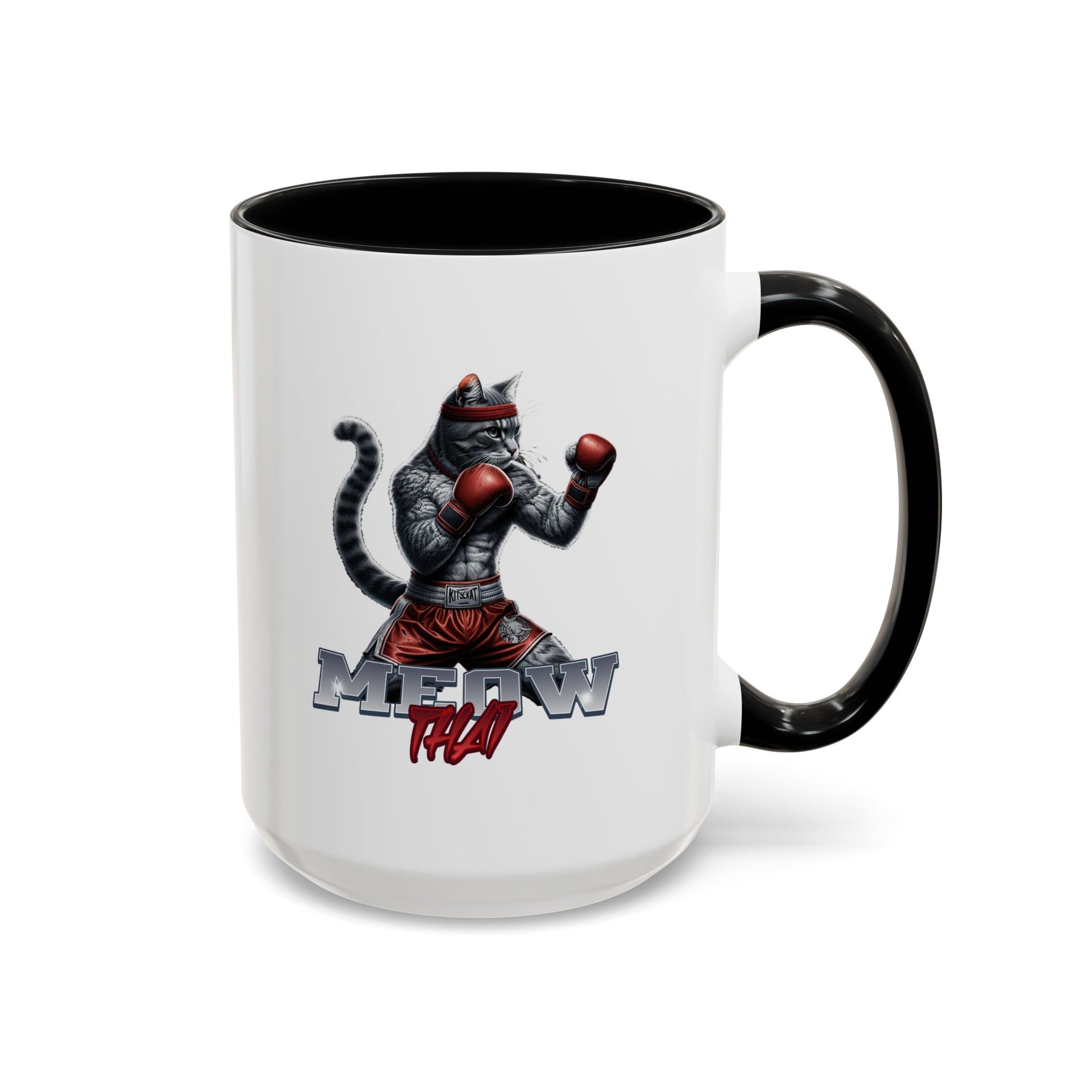 Meow Thai 2 Mug (11, 15oz) - Mistermuaythai