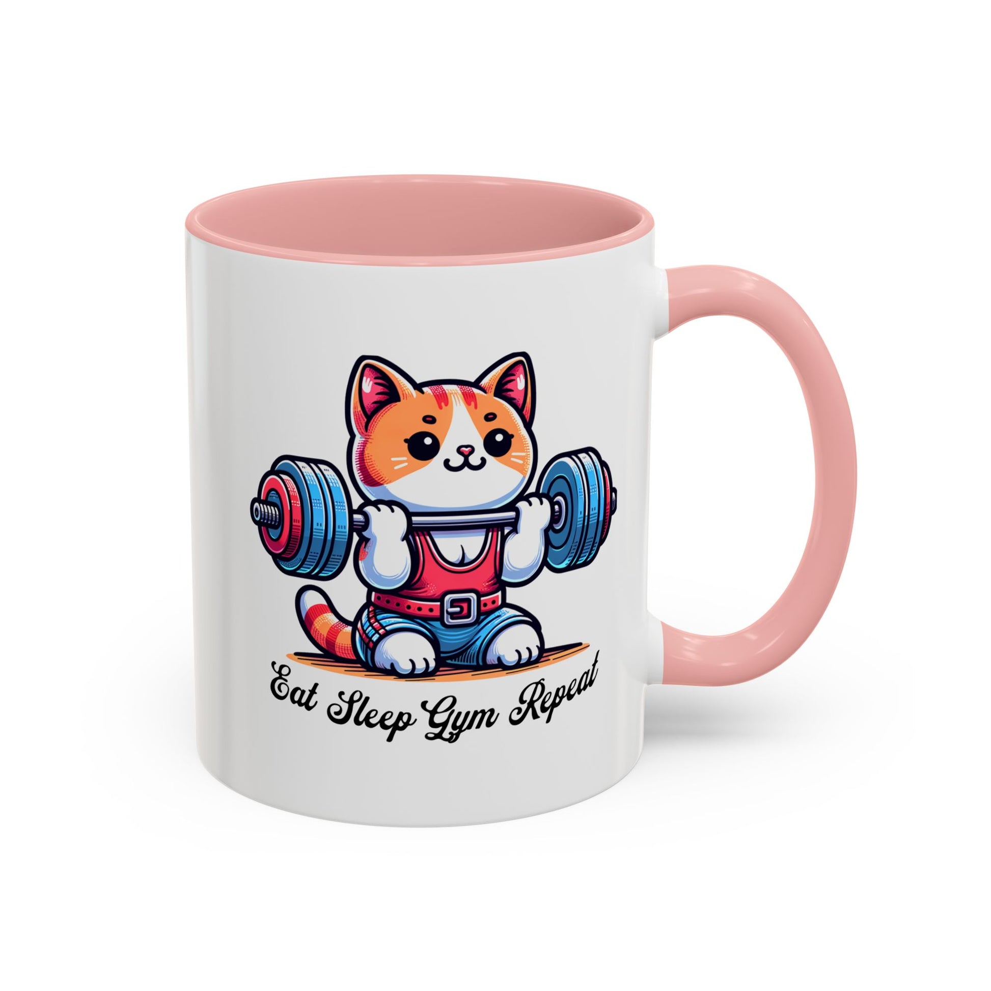 Gym Cat Mug (11, 15oz) - Mistermuaythai