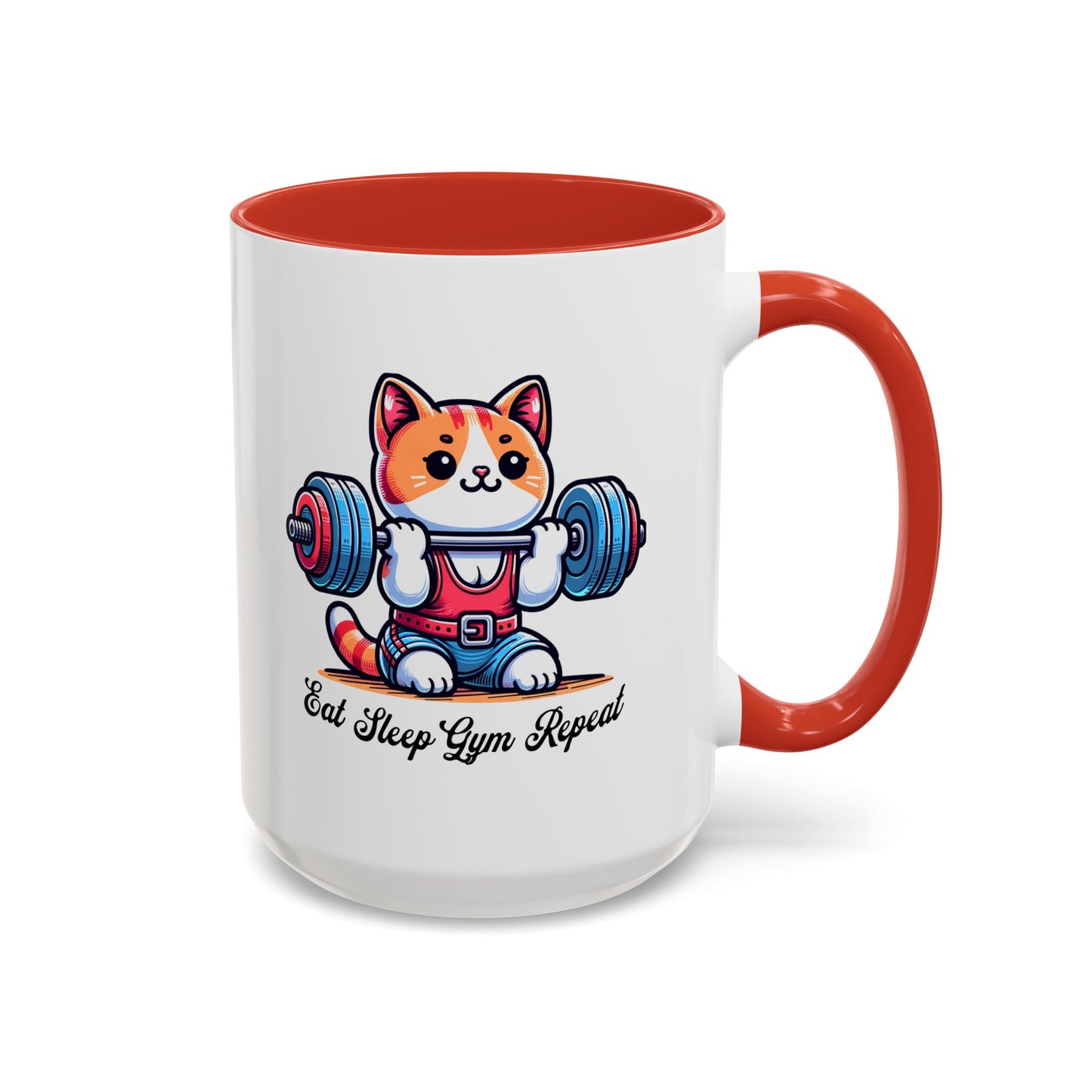 Gym Cat Mug (11, 15oz) - Mistermuaythai