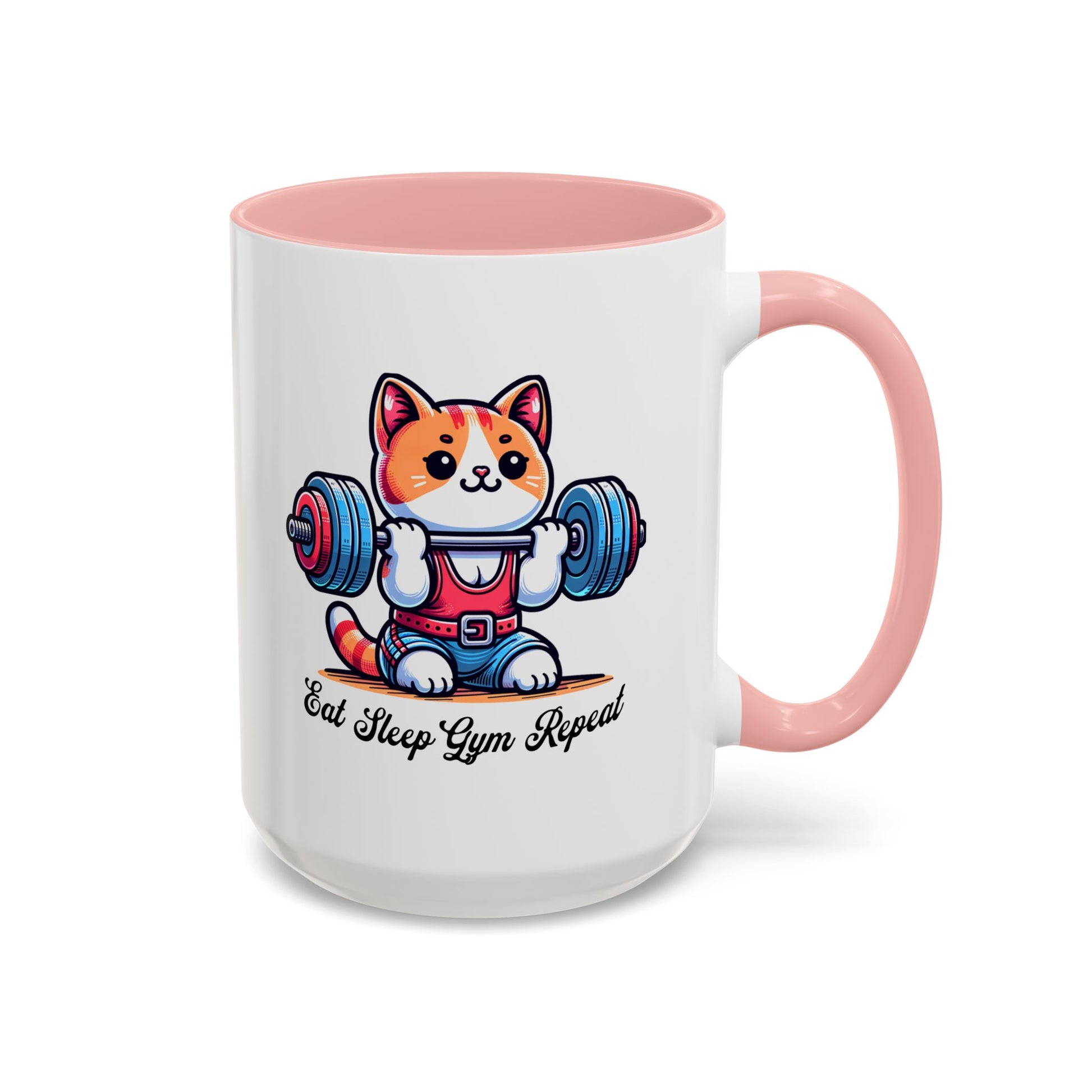 Gym Cat Mug (11, 15oz) - Mistermuaythai