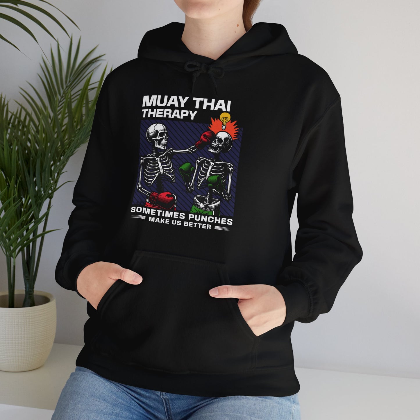 Muay Thai Therapy Hoodie - Mistermuaythai