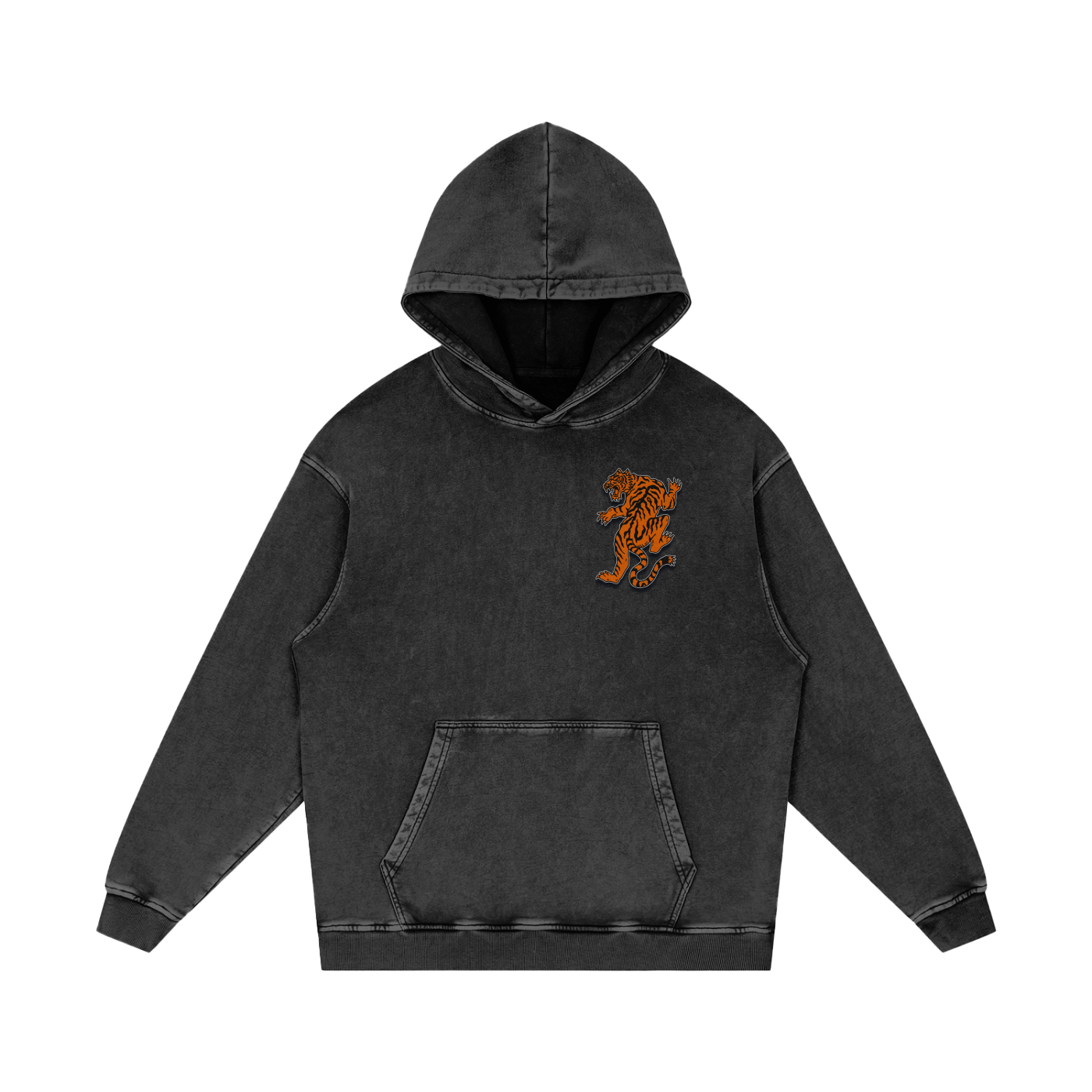 Tiger Spirit Oversized Hoodie - Mistermuaythai