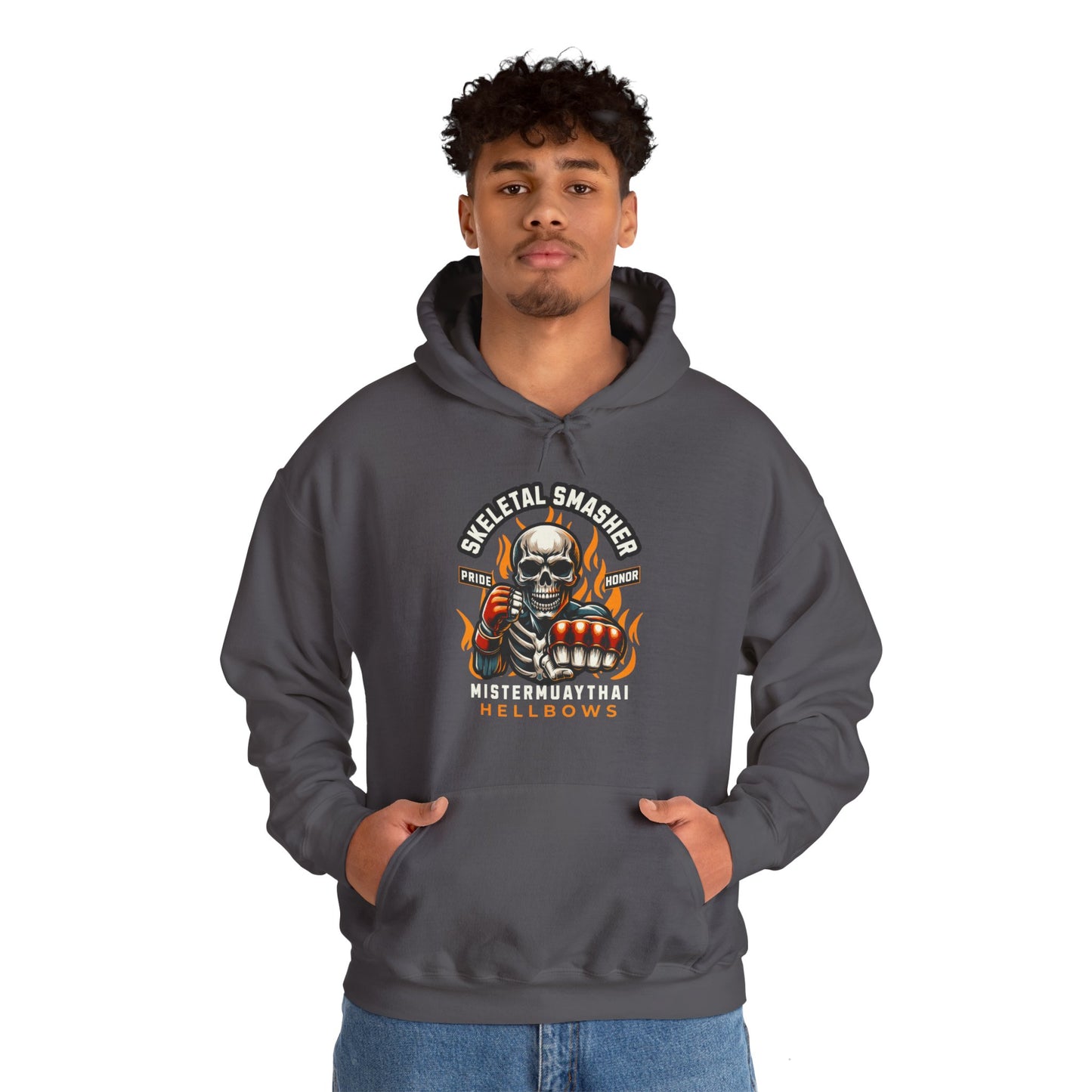 Skeletal Smasher Muay Thai Hoodie - Mistermuaythai