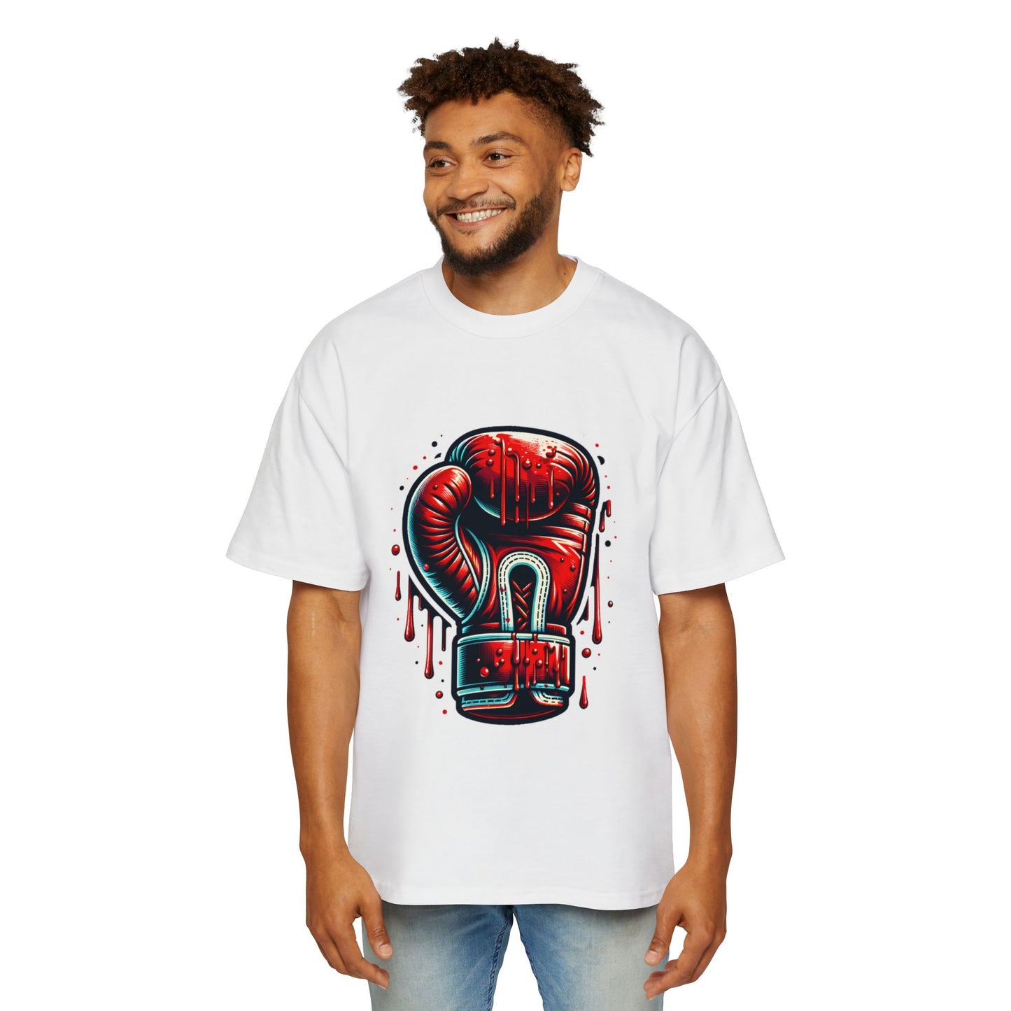 BOXING GLOVES TEE OVERSIZED