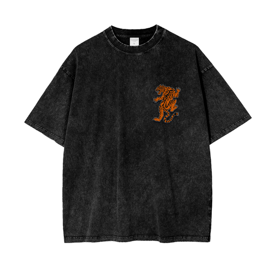 Tiger Spirit Tee  Washed T-Shirt - Mistermuaythai