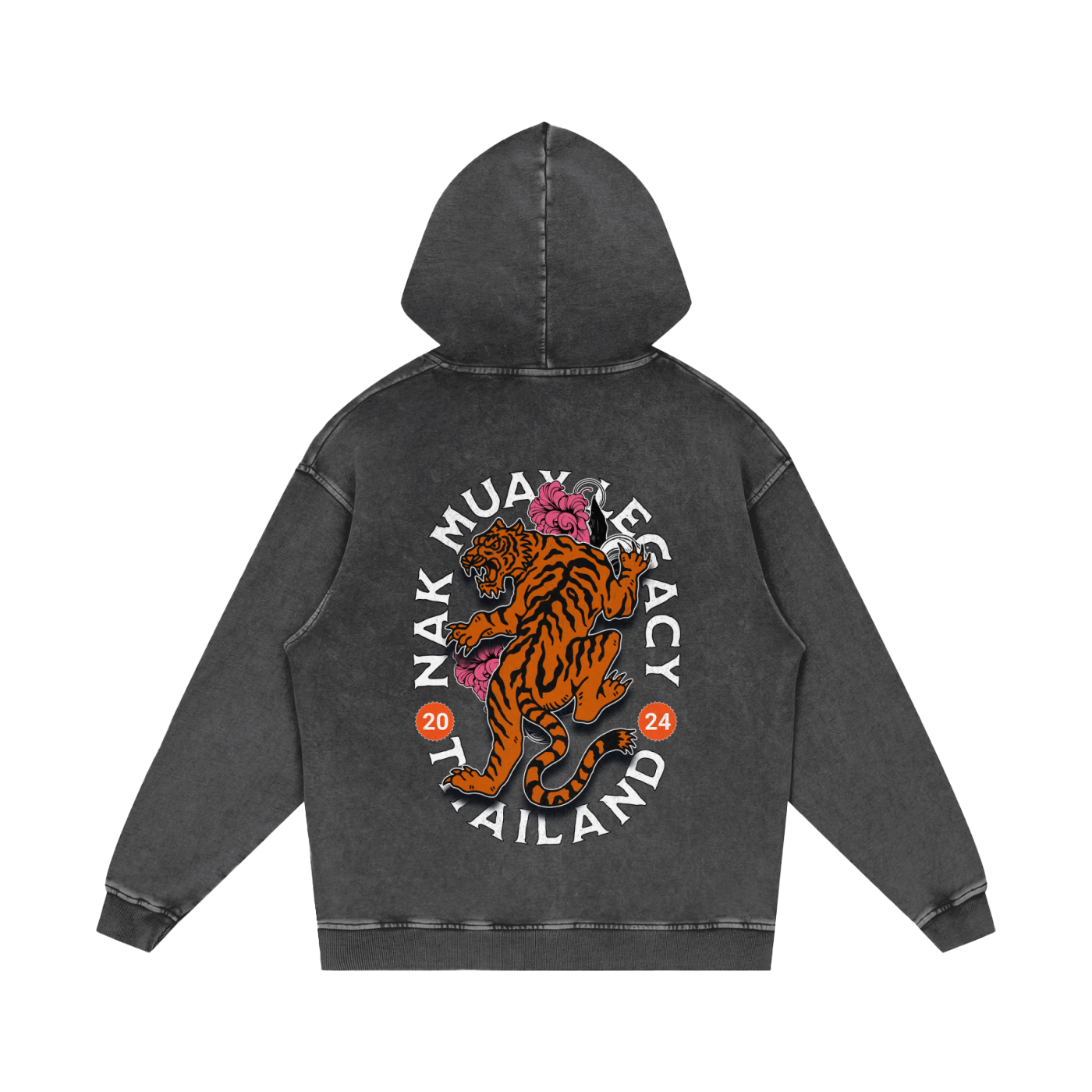 Tiger Spirit Oversized Hoodie - Mistermuaythai