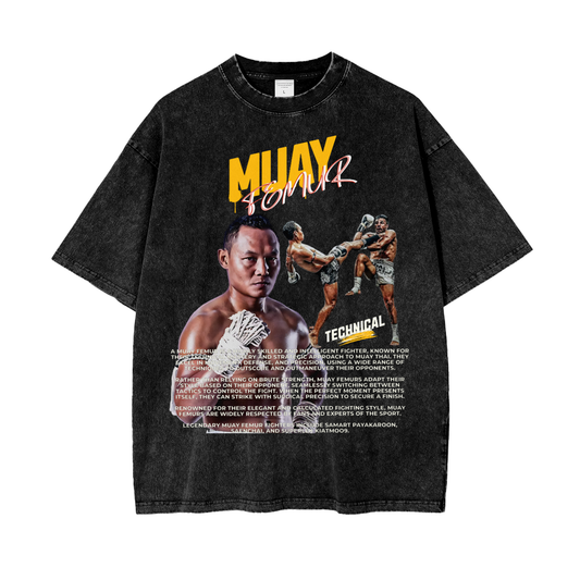Saenchai Muay Femur T-Shirt - Mistermuaythai