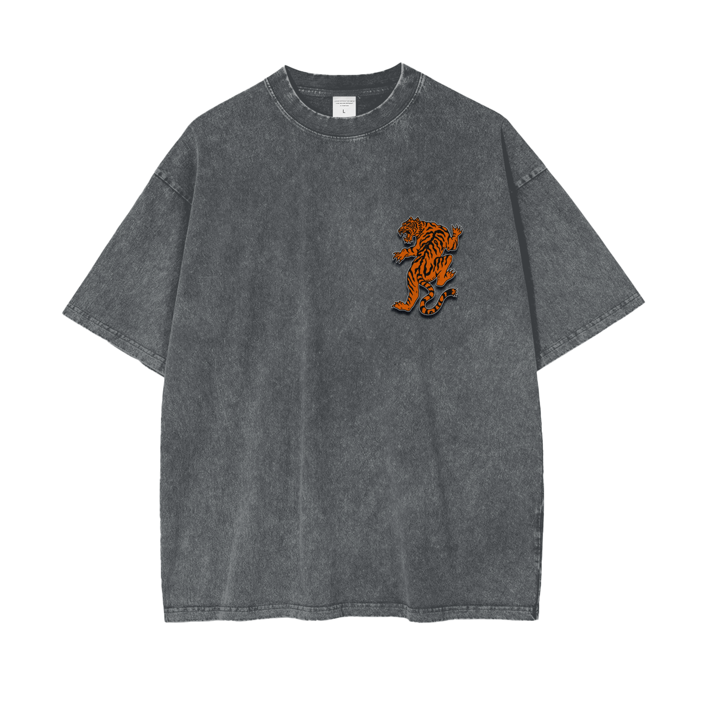 Tiger Spirit Tee  Washed T-Shirt - Mistermuaythai