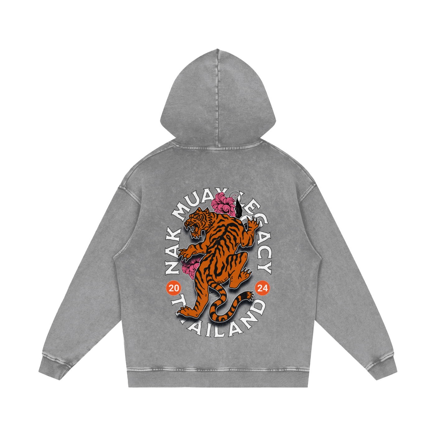 Tiger Spirit Oversized Hoodie - Mistermuaythai